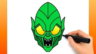 Miniature : Comment Dessiner Le Bouffon Vert De Spider-Man (Tutoriel De Dessin Facile)