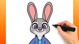 Miniature : Comment dessiner Judy Hopps (Tutoriel de dessin facile)