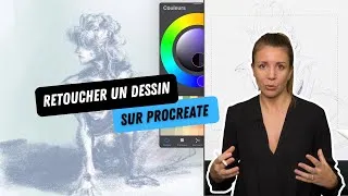 Miniature : Retoucher un dessin sur Procreate - Tuto Dessin