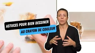 Miniature : Comment bien dessiner aux crayons de couleurs - Tuto Dessin