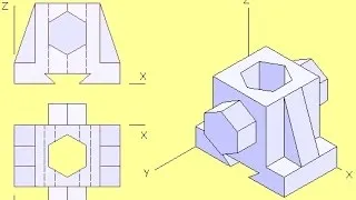Miniature : Comment dessiner une perspective isométrique