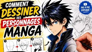 Miniature : 🎨 Apprends à dessiner des personnages manga pas à pas !