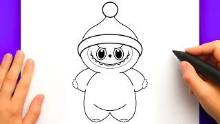 Miniature : COMMENT DESSINER LABUBU DE NOËL FACILEMENT - DESSIN DE NOËL FACILE