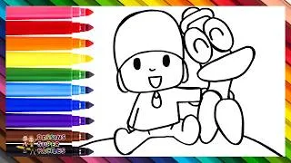 Miniature : Dessiner et Colorier Pocoyo et Pato 👶🦆 Dessins pour Enfants