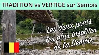 Miniature : J'ai découvert les deux passerelles les plus étranges d'Ardenne.