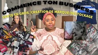 Miniature : COMMENCE TOn BUSINESS DE VENTE EN GROS/CREATION DE MARQUE ETC....