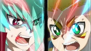 Miniature : Drum Vs Arthur & Amane / Delta Vs Drum 「AMV」 - Beyblade Burst Gachi / GT Episode 42