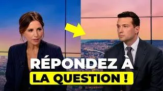 Miniature : "Vous ne répondez pas !" — Bardella sous pression face aux journalistes de BFMTV