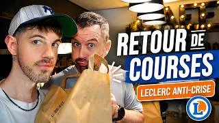 Miniature : Retour de courses ANTI-CRISE chez Leclerc : vrai bon plan ?