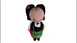 Miniature : Tricotin - Assistante tricotin crochet Jeannala  / Loom knitting - Crafter granny
