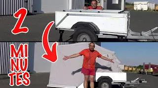 Miniature : La mini caravane pliante pour moto est prête ! (presque)