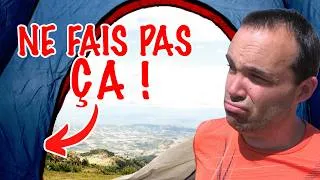 Miniature : Je vois ces 6 erreurs de débutant en camping tout le temps !