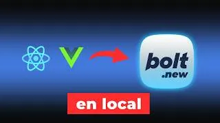 Miniature : Partie 3 - comment créer une App React et Vue avec Bolt.new