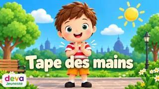 Miniature : Si tu as de la joie au coeur frappe des mains ⒹⒺⓋⒶ Comptine maternelle