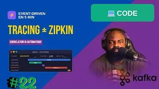 Miniature : Tracing distribue : Micrometer + Zipkin + Kafka en Spring Boot | Event-Driven en 5 min #22