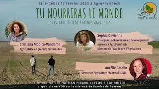 Miniature : Ciné-débat Tu nourriras le monde, avec Aurélie Catallo, Sophie Devienne et Cristiana Modica