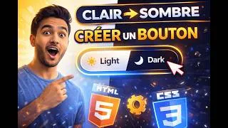 Miniature : Créer un bouton de changement de mode clair en mode sombre