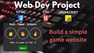 Miniature : Mini Projet Web : Code un jeu Pierre-Papier-Ciseaux interactif (HTML/CSS/JS)