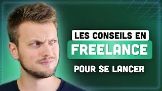 Miniature : Développeur FREELANCE : les CONSEILS que j’aurai AIMÉ avoir ! (Avant de me lancer il y a 2 ans)