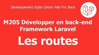 Miniature : Laravel Darija V6 – Les routes