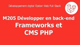 Miniature : Laravel Darija V4 - Introduction Frameworks et CMS PHP