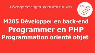Miniature : Laravel Darija V2 - Programmer en PHP : La programmation orientée objet