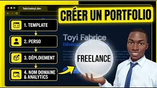 Miniature : 🚀 Créer un PORTFOLIO DÉVELOPPEUR Pro pour DÉCROCHER des FREELANCES (Tuto Complet 2026)
