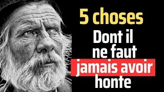 Miniature : 5 Choses dont vous ne devriez jamais avoir honte.