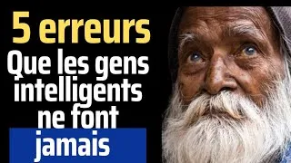Miniature : 5 Choses que les personnes intelligentes ne font jamais.