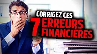 Miniature : 7 Erreurs Financières Fatales et Comment les Éviter