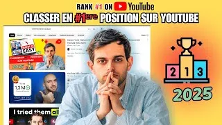 Miniature : Référencement YouTube #1 | Classer Votre Vidéo en #1ᵉʳᵉ Résultat de Recherche sur YouTube (SEO 2026)