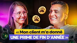 Miniature : 7000€/mois grâce à sa passion pour les chiens – Delphine : Community manager, Coach, et Photographe
