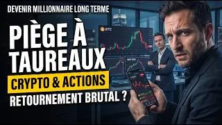Miniature : Tout monte… mais jusqu’à quand ? Marchés manipulés avant un krach historique ? Bitcoin & S&P 500