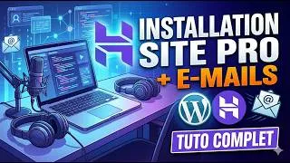 Miniature : Installer WordPress proprement sur Hostinger (Avec E-mails & SMTP Pro)