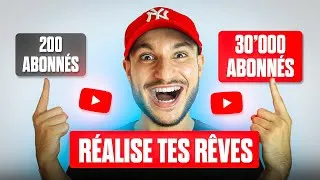 Miniature : COMMENT RÉALISER SES RÊVES GRÂCE À YOUTUBE !