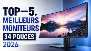 Miniature : TOP—5. Meilleurs moniteurs 34 pouces 2026