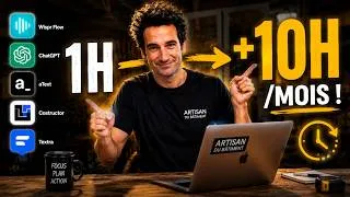 Miniature : J'ai installé ces 5 outils en 1h… ils me font gagner +10h/mois ⚡