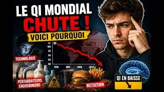 Miniature : Le QI mondial est en danger ! Nous devenons bêtes à cause de ça !