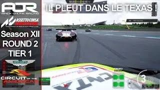 Miniature : IL PLEUT DANS LE TEXAS ! AOR SEASON XII ACC - Tier 1 - ROUND 2 - V8 Vantage GT3 @ COTA