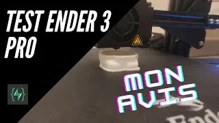 Miniature : Une imprimante 3D à moins de 200€ ? Déballage, test et conseils Creality Ender 3 Pro