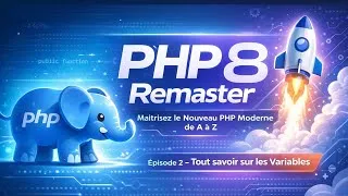 Miniature : PHP 8 Remastered Edition Maîtrisez le Nouveau PHP Moderne (Variables, Types et Bonnes Pratiques)