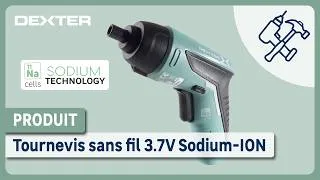 Miniature : 🛠️  Découvrez le tournevis sans fil à batterie SODIUM de chez DEXTER !