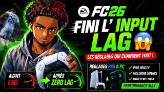 Miniature : FINI l’inputlag sur FC26 ! LES MEILLEURS RÉGLAGES PS5 & PC ✅