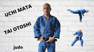 Miniature : judo, tai otoshi et uchi mata à la maison