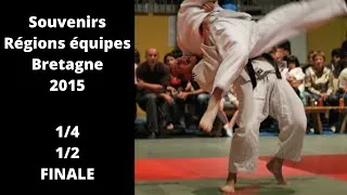 Miniature : JUDO : 1ère place aux championnat régionale par équipes 2015