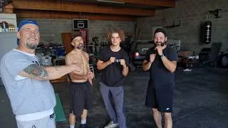 Miniature : Rémi er John travail leur Exercices chacun pour bien l'amélioré bravo fomation boxe @dgino.larroca