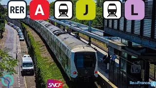 Miniature : Gare Conflans Fin-d'Oise – Correspondances – RER A, Transilien J et L – RATP, SNCF et IDFM