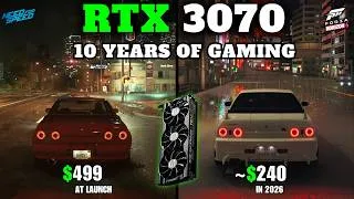 Miniature : RTX 3070 in 2026 | 10 Years of Benchmarks | 44 Games Tested