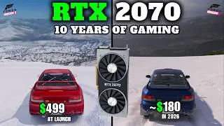 Miniature : RTX 2070 in 2026 | 10 Years of Benchmarks | 38 Games Tested