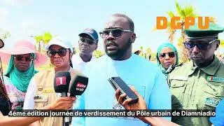 Miniature : 4e édition de la journée de verdissement du Pôle urbain de Diamniadio ce mercredi 6 Août 2025